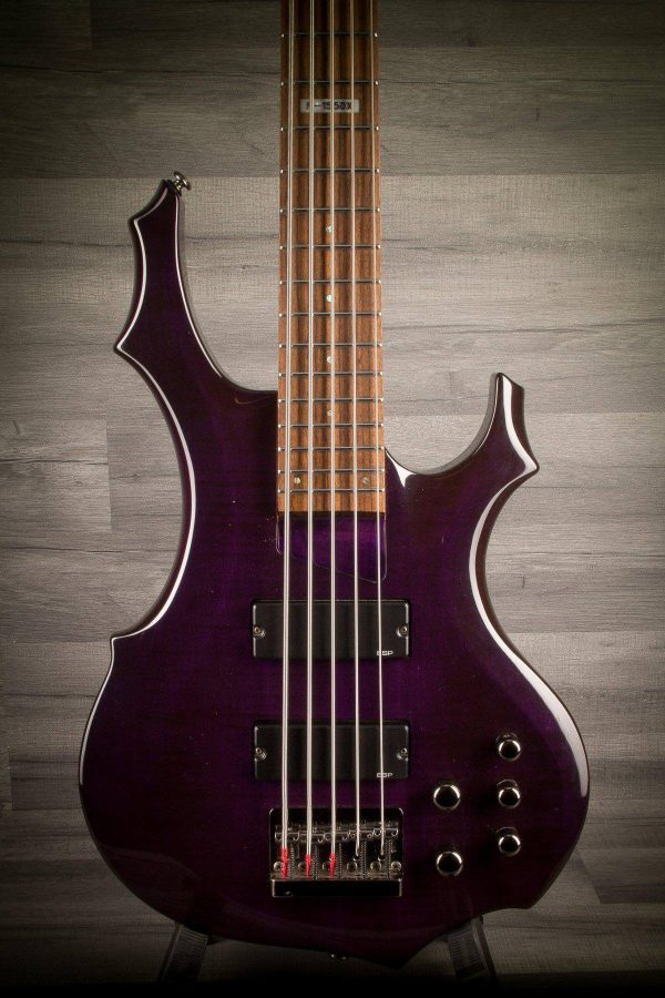 USED - ESP LTD F-155DX Dark See Thru Purple For Discount