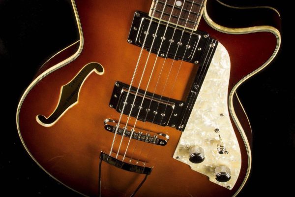 USED - Duesenberg Hollow Series Starplayer Tv - Vintage Brown Online Hot Sale