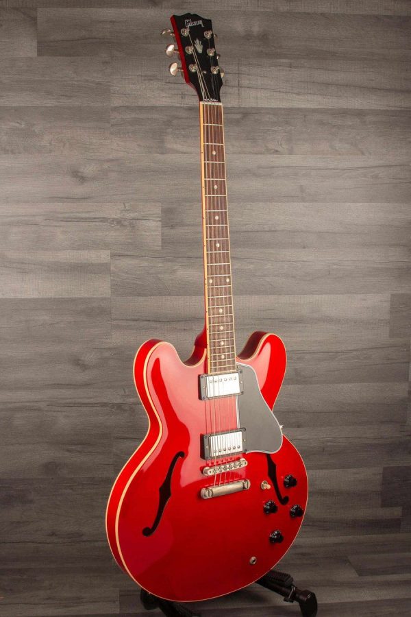 USED Gibson Custom Shop Memphis ES-335 Dot Electric Guitar 2011 - Cherry Online Sale