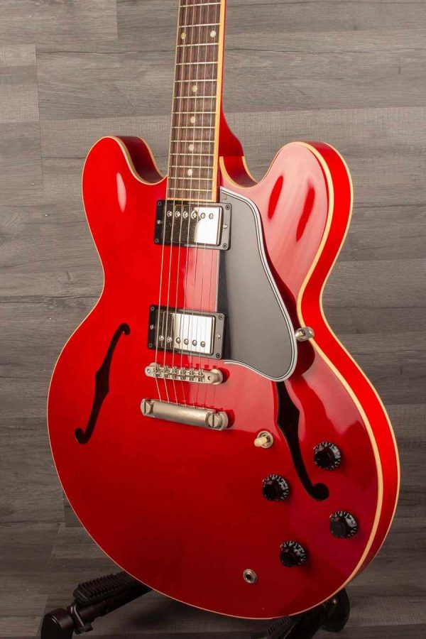 USED Gibson Custom Shop Memphis ES-335 Dot Electric Guitar 2011 - Cherry Online Sale