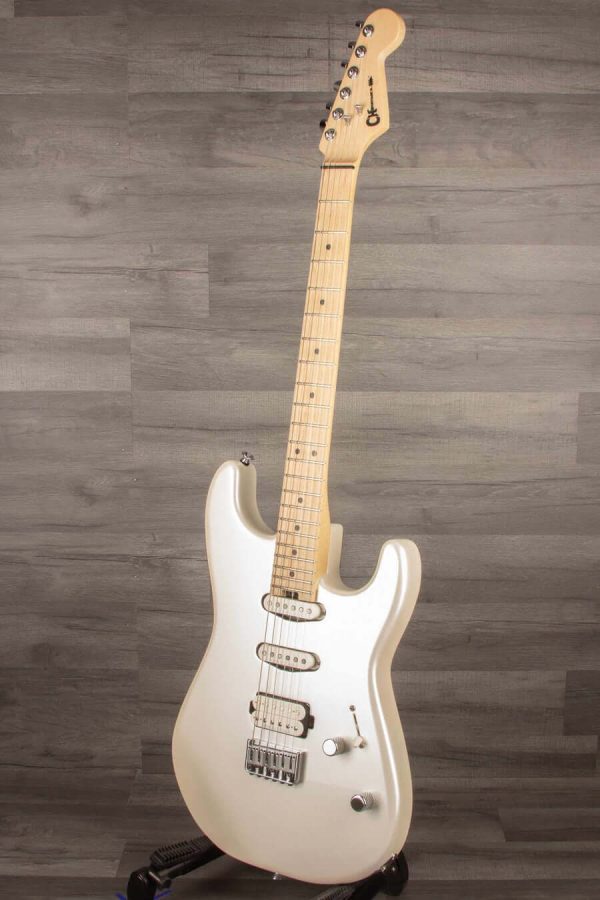 USED - Charvel Pro-Mod San Dimas Style 1 HSS - Platinum Pearl Cheap