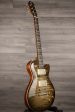 USED - Patrick James Eggle Macon Carved Top Electric Guitar - Forest Green Burst Sale