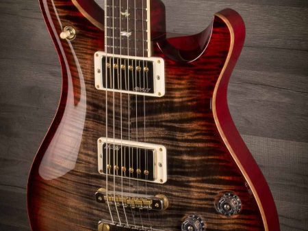 USED - PRS Wood Library McCarty 594 in Charcoal Cherry Burst #233773 on Sale