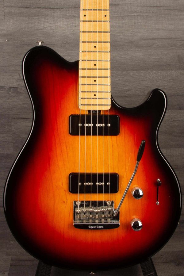 USED - MusicMan Axis Sport MM90 sunburst inc hard case Online Sale