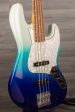 USED - Fender Player Plus Jazz Bass Guitar, Pau Ferro Fingerboard - Belair Blue Hot on Sale